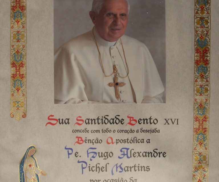 Bem-haja Bento XVI; nota pastoral para as "Paróquias da Estrela".